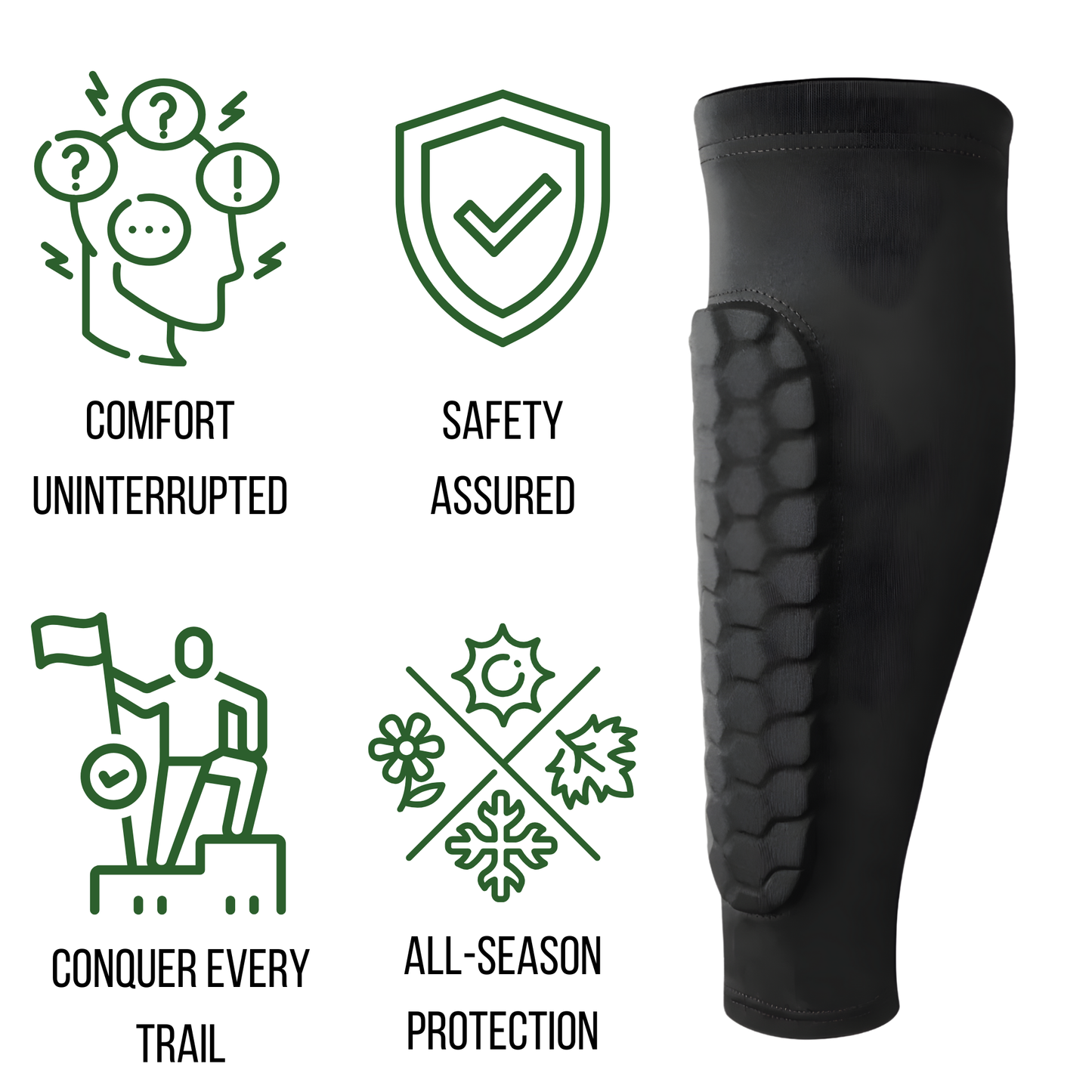 TitanX™ ShinShield Trail Armor